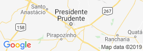 Presidente Prudente map